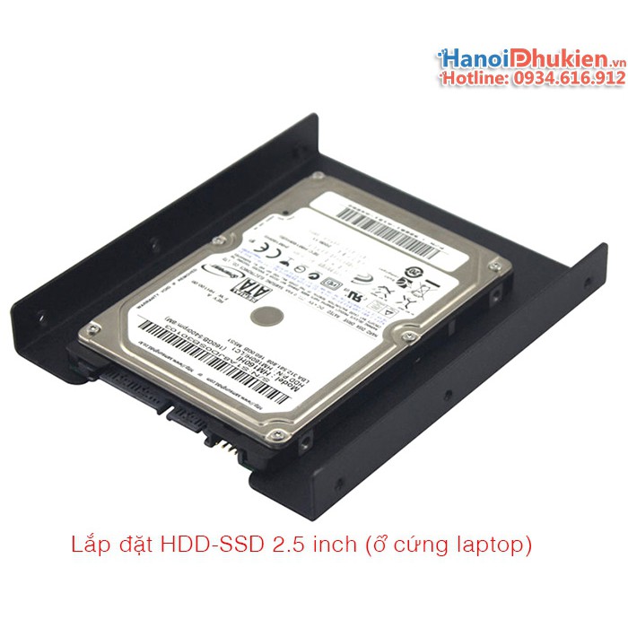 Combo khay gắn ssd vào máy tính bàn và cáp sata 3 6gb