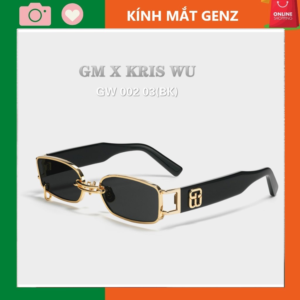 Kính mát nam nữ Cao Cấp thời trang , Kính râm giáng vuông Unisex Nam Nữ 002