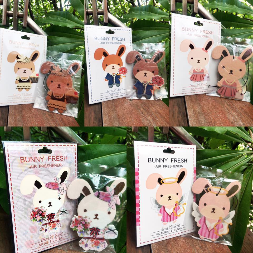 Túi Thơm Treo Phòng Làm Mát Không Khí Bunny Fresh Thái Lan