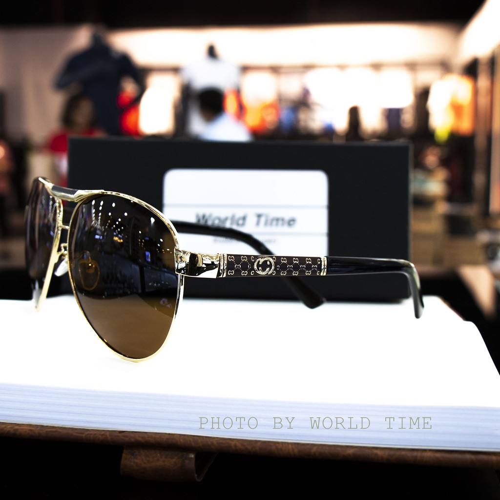 Kính mát nam G1102 Nâu tròng Polazied, chống lóa,Full box ,thời trang cao cấp bảo hành 12 Tháng | BigBuy360 - bigbuy360.vn