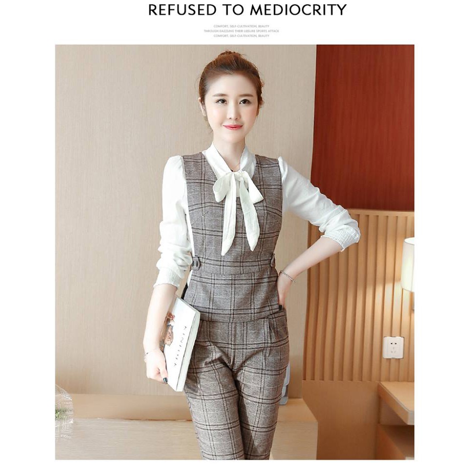 Bộ đồ kẻ thanh lịch, sang trọng_AN49