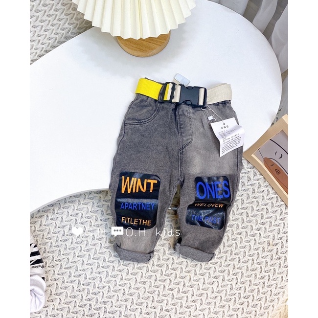 Quần jeans cho bé