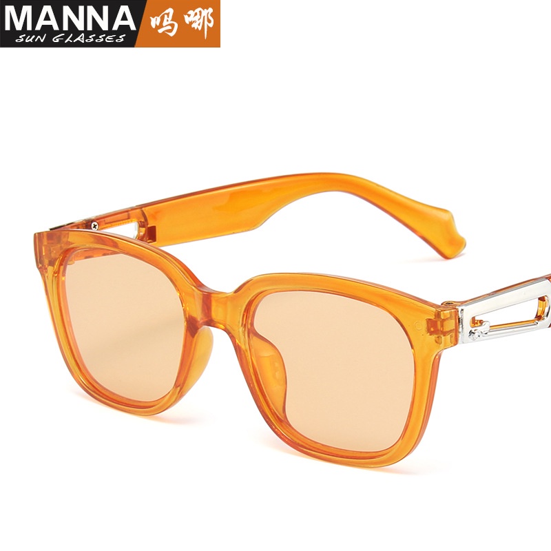 Kính Mát Gọng Vuông Nhỏ Bằng Kim Loại Thời Trang Cổ Điển Cho Nữ