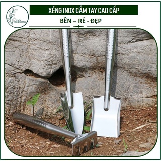 Bộ 3 món làm vườn inox bền đẹp không han gỉ