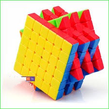 (LOẠI TRONG HỘP) Rubik 7x7 không rít có sách hướng dẫn loại đẹp không viền dành trong thi đấu cực trơn xoay tốc độ cao