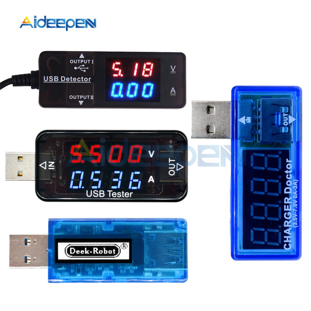 Thiết Bị Đo Dòng Điện USB Kỹ Thuật Số 3 / 4 Số Thông Minh