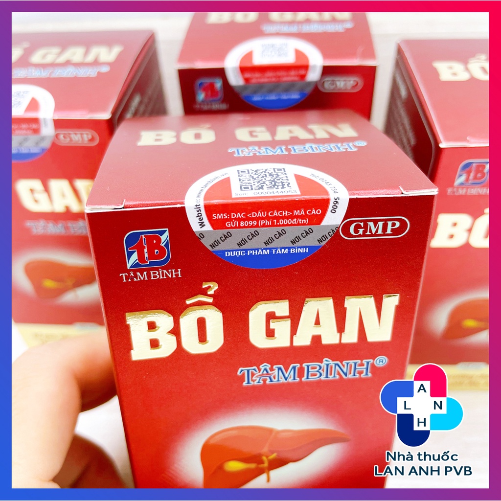 BỔ GAN TÂM BÌNH - Hỗ trợ bổ gan, tăng cường chức năng gan.