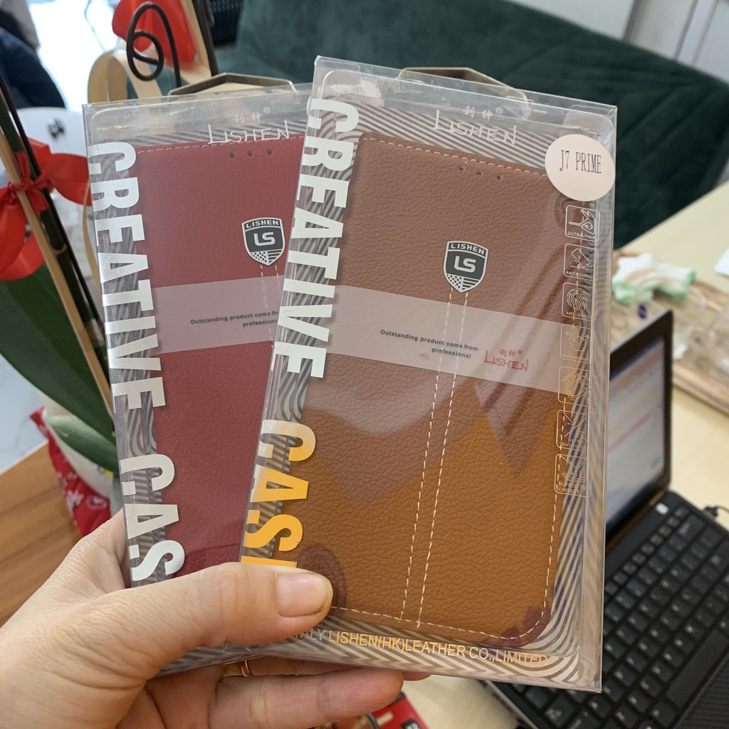 Bao da samsung galaxy j7 prime Lishen-phukienhoanglonghcm