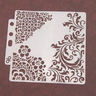 8.23【COD】S53 Shadow Drawing Mask Hollow Pattern Spraying Boards Masking Spray Template