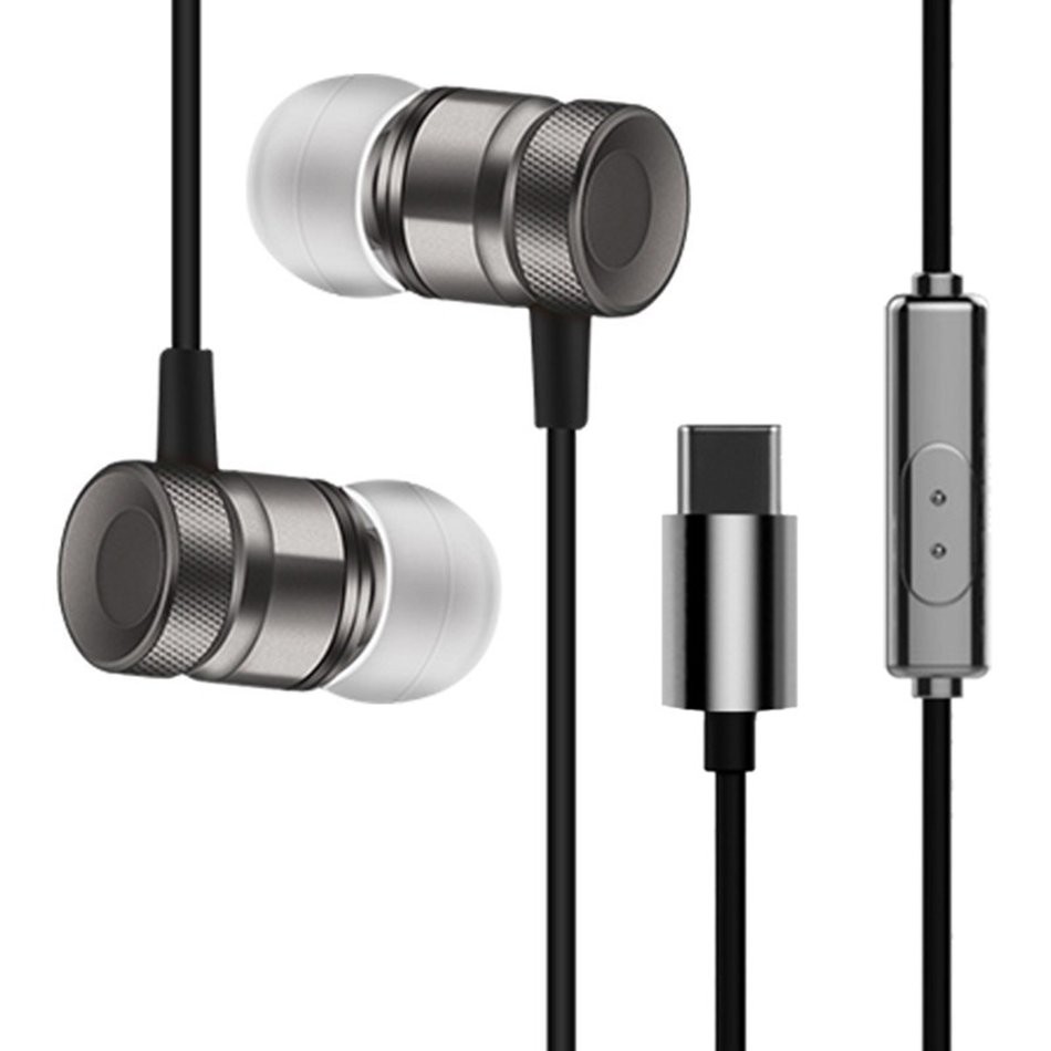 (Orb) Tai Nghe Nhét Tai Cổng Usb Loại C Bằng Kim Loại Có Mic Cho Letv | BigBuy360 - bigbuy360.vn