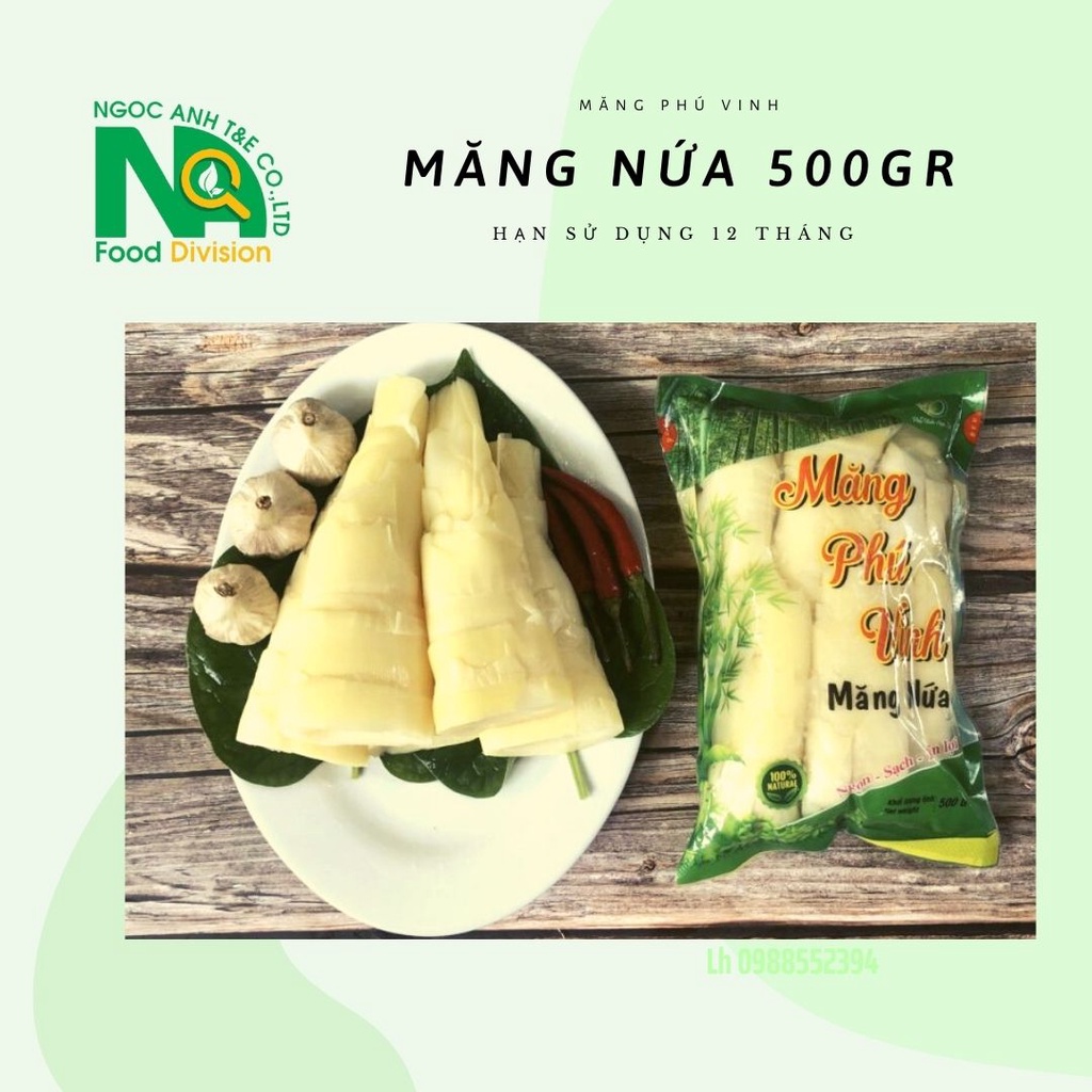 Măng nứa 500g - Đặc sản Tây Bắc- măng sạch, tiện lợi khi sử dụng