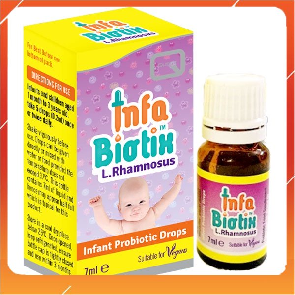 {CHÍNH HÃNG } Infabiotix - Hỗ trợ bổ sung probiotic và hỗ trợ tăng cường hệ tiêu hóa, hỗ trợ tăng sức đề kháng cho bé
