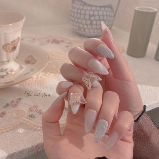 Charm gắn móng phụ kiện gắn móng hình nơ