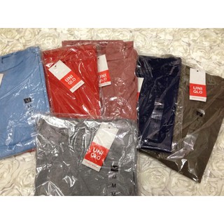 Áo pull trơn cổ tròn Uni