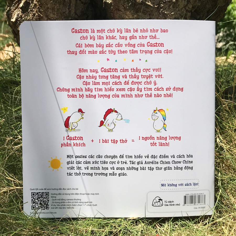 Sách - Ehon Thông Minh, Cảm Xúc - Những Cảm Xúc Của Gaston - Con Rất Phấn Khích (3-8 tuổi)