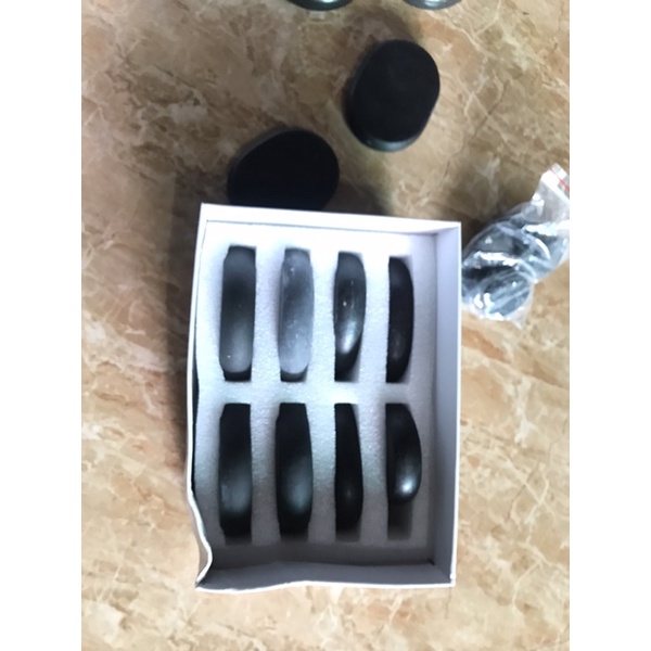 Bộ đá nóng masager body 16 viên đá dày 8*8