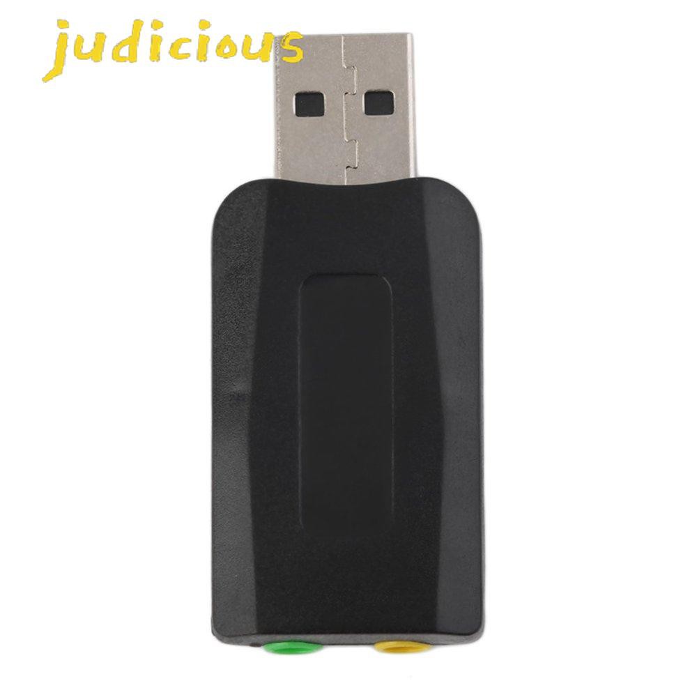 Card Âm Thanh Chuyển Đổi Usb 2.0 Sang Micro 3d 5.1 Cho Pc / Laptop