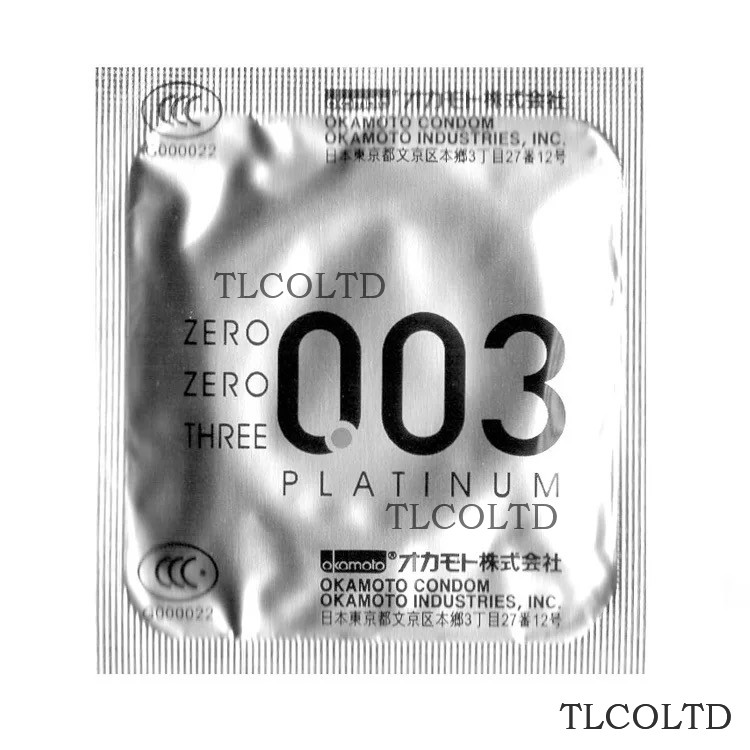 Bao cao su OKAMOTO 003 Platinum HỘP 10 CÁI