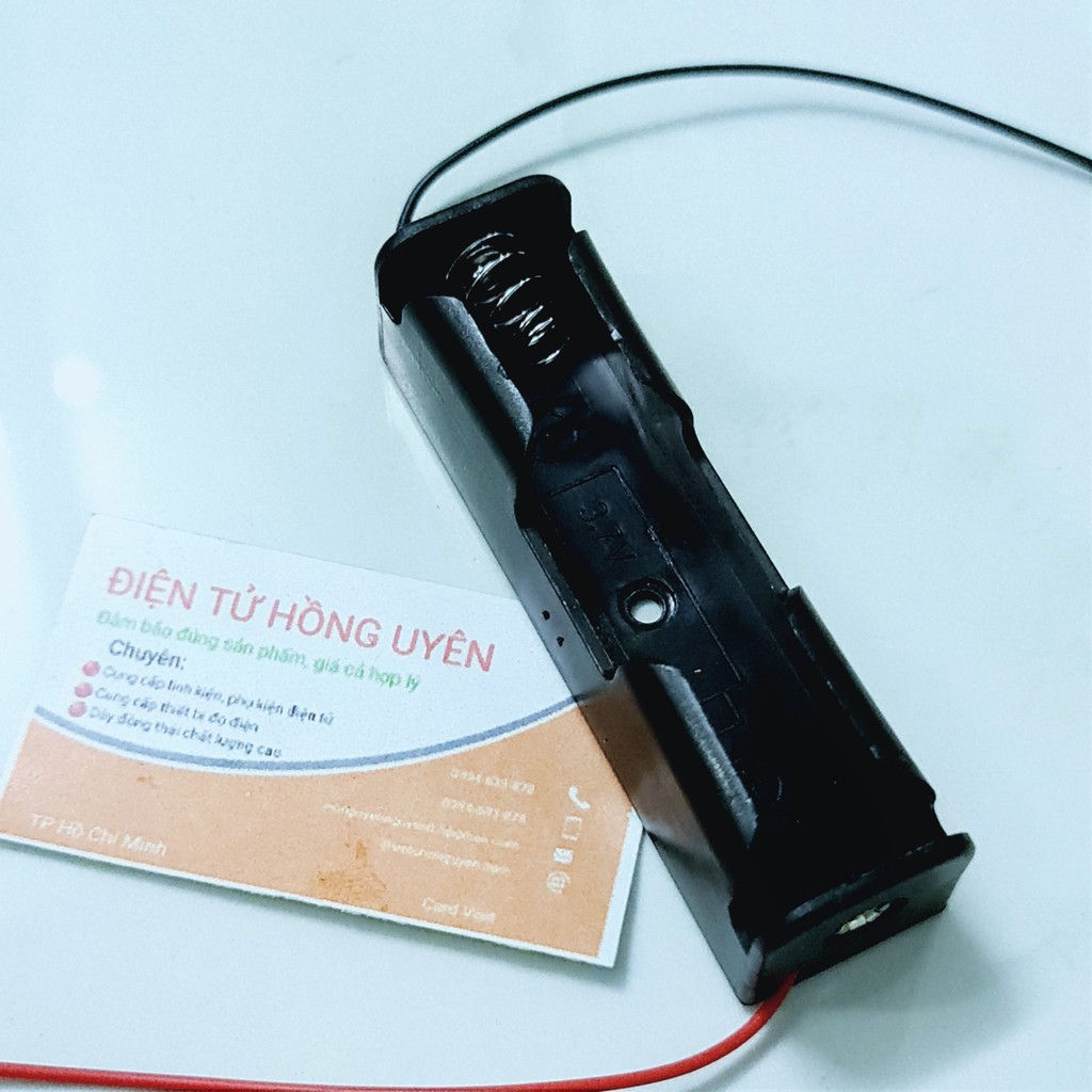 Combo 5 cái Đế 1 pin 18650. Hộp đế đựng 1 pin - Chuyên dùng chế sạc cell pin 18650 bằng mạch sạc 1S TP4056