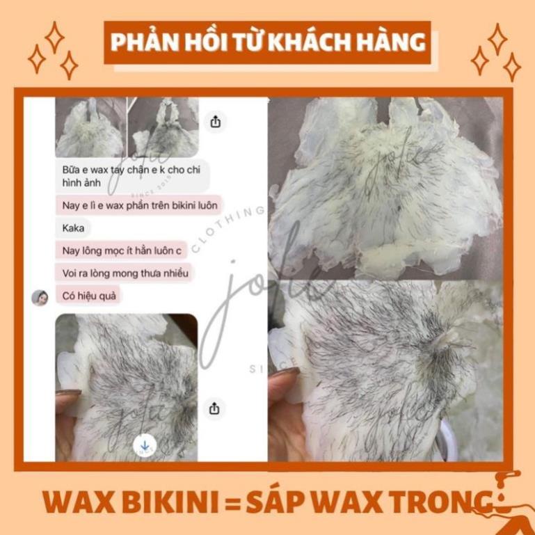 Combo triệt lông sáp wax nóng wax lông nhập khẩu tặng mỡ trăn nguyên chất triệt lông nách, tay, chân....