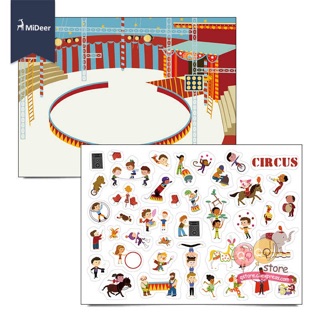 Sticker dán đi dán lại nhiều lần Mideer