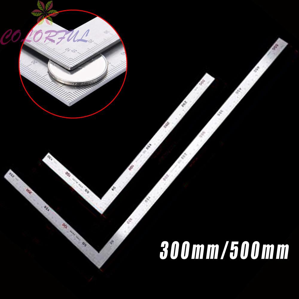 Thước đo vuông góc cỡ 300/500mm chuyên dụng cho thợ mộc tiện lợi