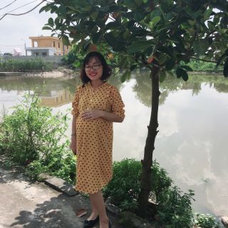 Váy bầu và 2 áo chip