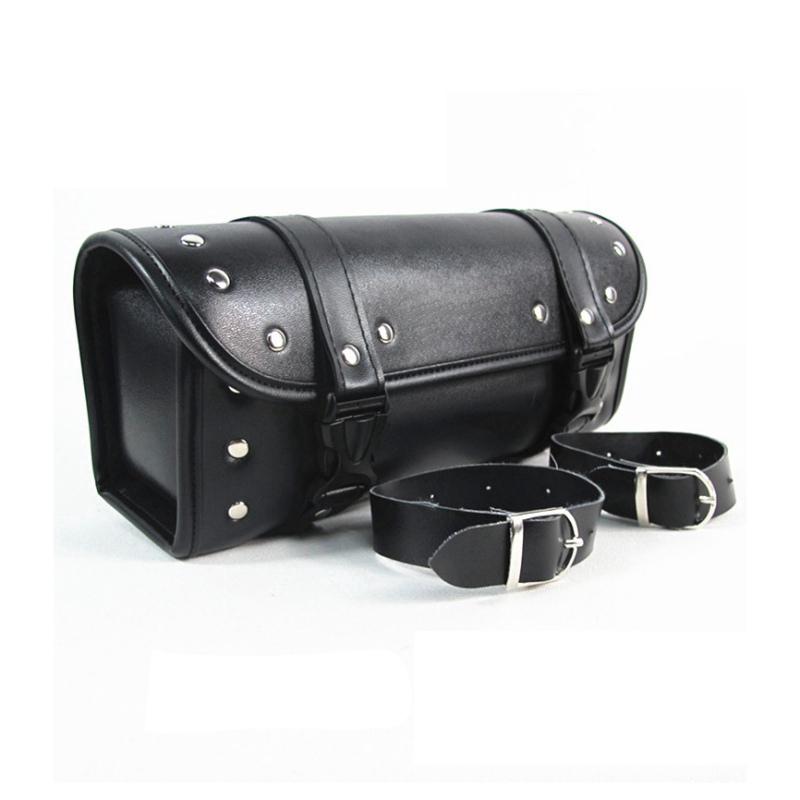 Túi tròn bằng da tổng hợp gắn đuôi xe mô tô Harley