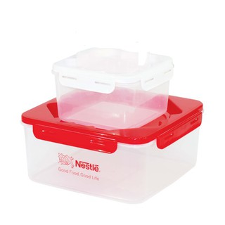 Bộ 2 Hộp Nhựa Trio Nestle Đại Đồng Tiến đựng thực phẩm cao cấp an toàn cho sức khỏe