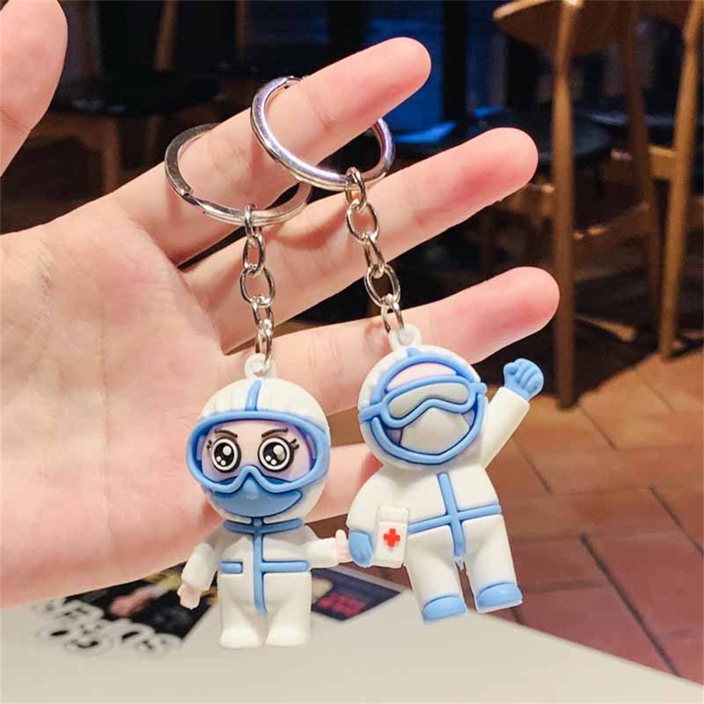 Móc Khóa Búp Bê Y Tá Bác Sĩ Hoạt Hình Dễ Thương Thời Trang