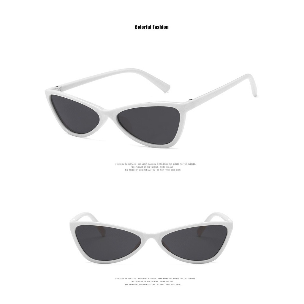 (KIQI-FASHION) Fashionable cat eye sunglasses for women