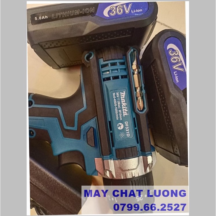 BỘ MÁY KHOAN PIN MAKTIA 36V -3 CHỨC NĂNG - ĐẦY ĐỦ ĐỒ NGHỀ