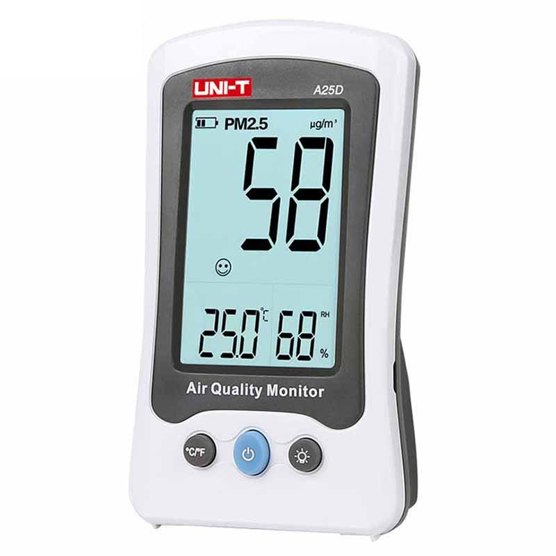 Máy đo nồng độ bụi PM2.5 UNI-T A25D (0~500μg/m³)