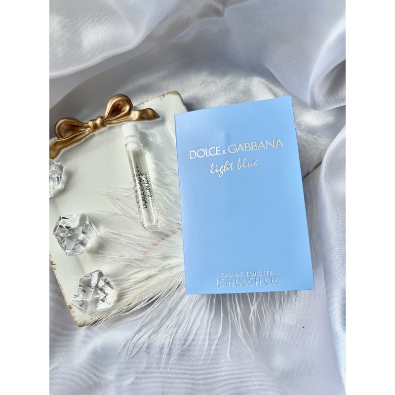 mẫu thử nước hoa Dolce & Gabbana Light Blue vial