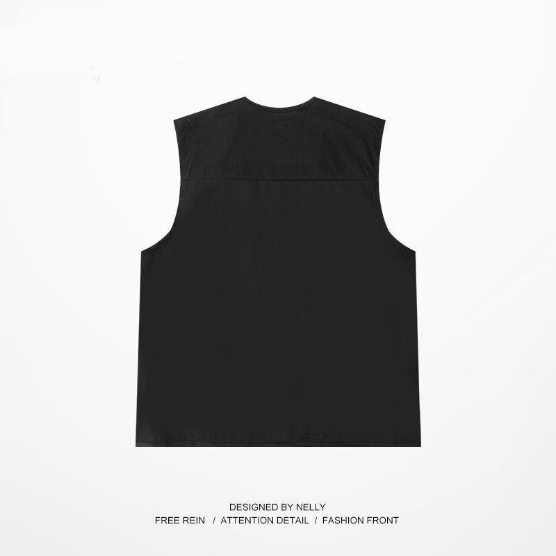 Áo Gile Nam Nữ Quảng Chấu Form Rộng Chất Thô Đứng Form Dáng Đẹp Unisex Phong cách Ulzzang Hàn Quốc