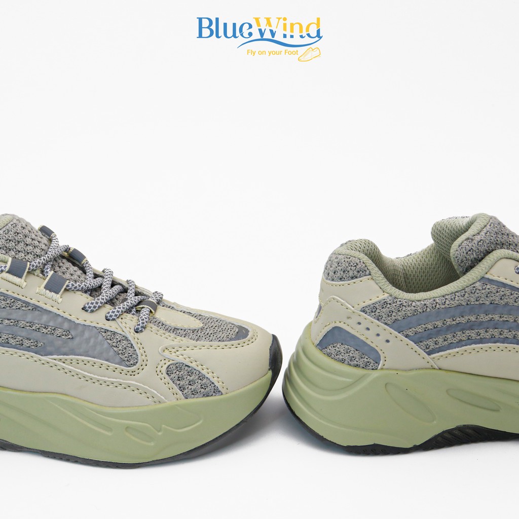 Giày Thể Thao Nam Nữ Phản Quang Kiểu Dáng Hàng Quốc BLUEWIND 68344