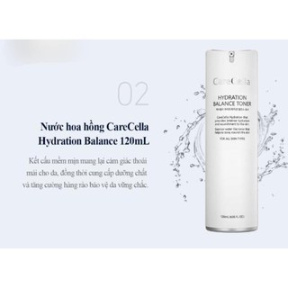 Set dưỡng da cao cấp Carecella Hydration basic 5 bước