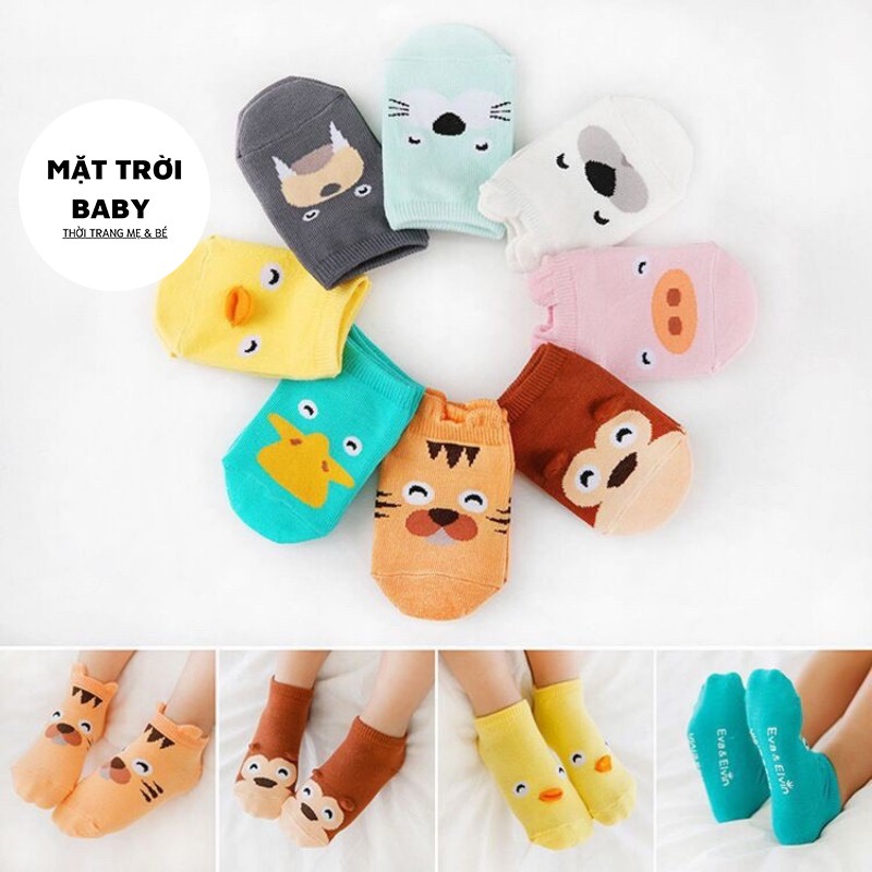 Tất chống trượt êm chân cho bé từ 0-4 tuổi