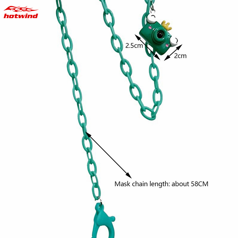 [Hàng mới về] Dây đeo khẩu trang làm từ acrylic tiện dụng