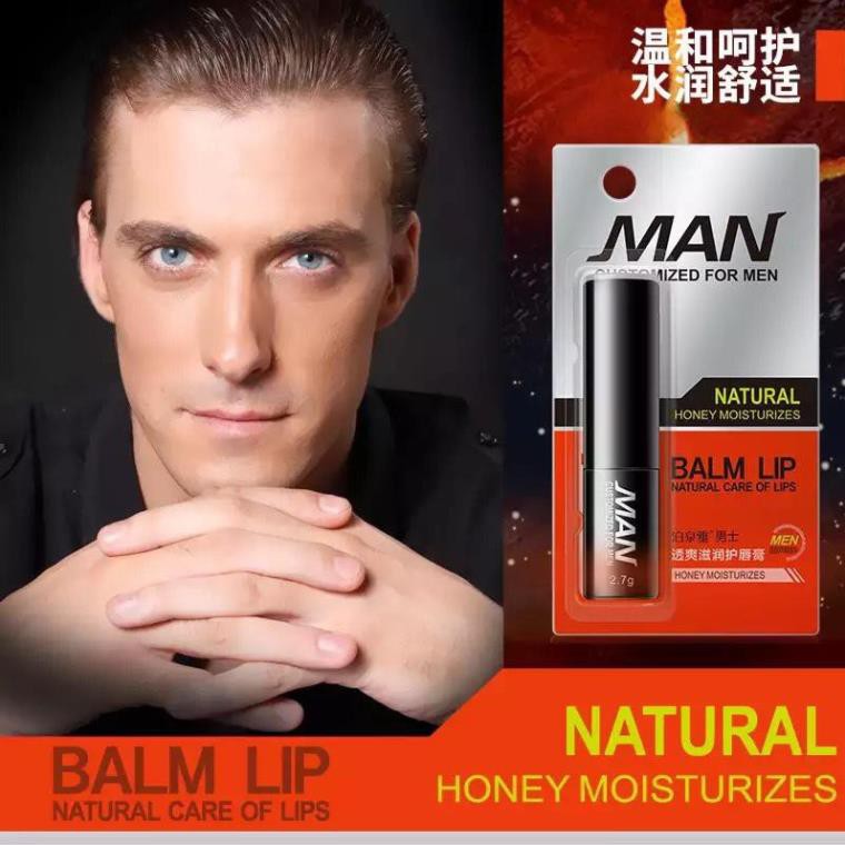 Son dưỡng môi làm sáng đường môi chống khô dành cho nam giới