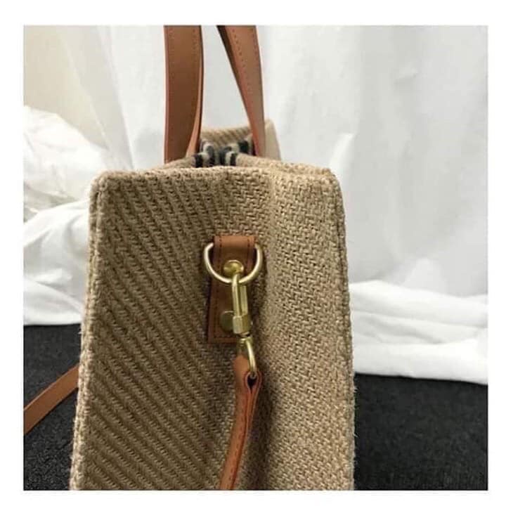 TÚI CÓI SỌC có dây đeo chéo sang chảnh_Túi Công Sở A4