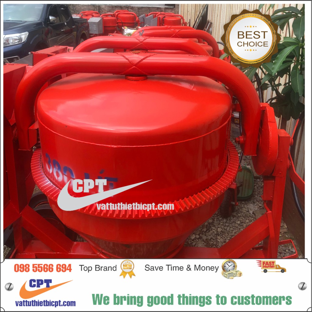 Máy trộn bê tông 350L