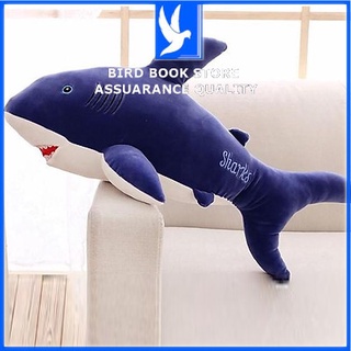 Gấu bông gối ôm Cá mập Baby Shark Do do vải nhung cao cấp co giãn 4 chiều Birdbook