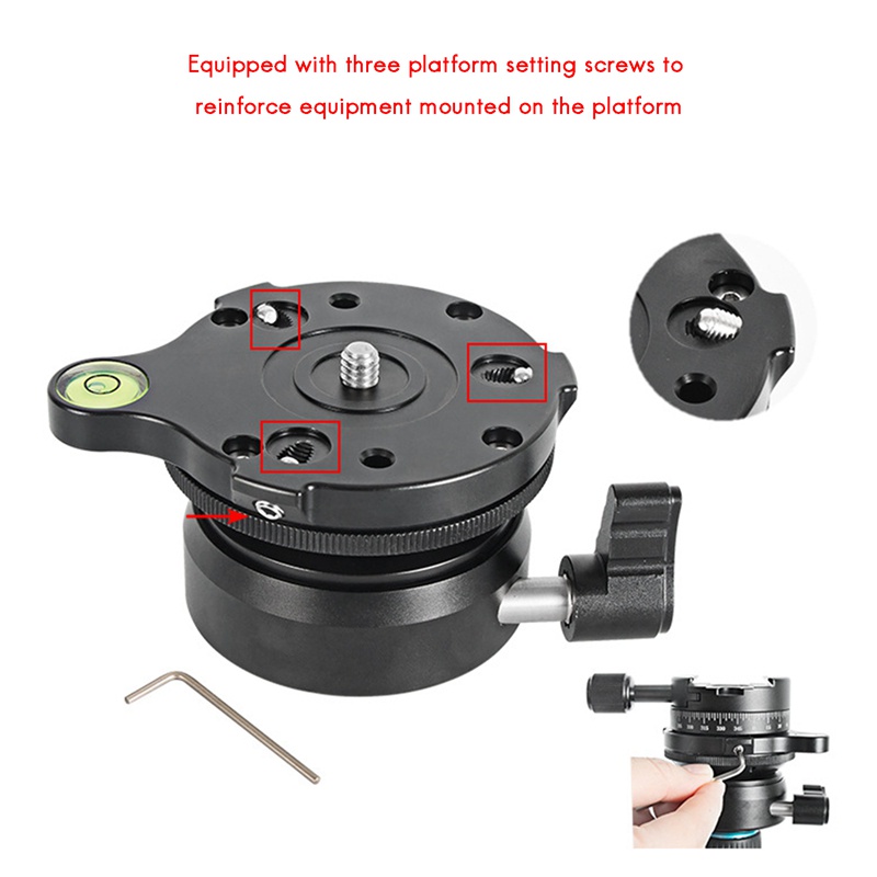 Tấm Đệm Điều Chỉnh Mức Độ DY-60N Cho Máy Ảnh DSLR