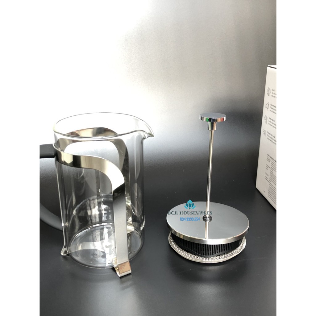 [ LOCK&LOCK ] Bình pha trà cafe French Press Lock&Lock, 800ml - LLG018 | BigBuy360 - bigbuy360.vn