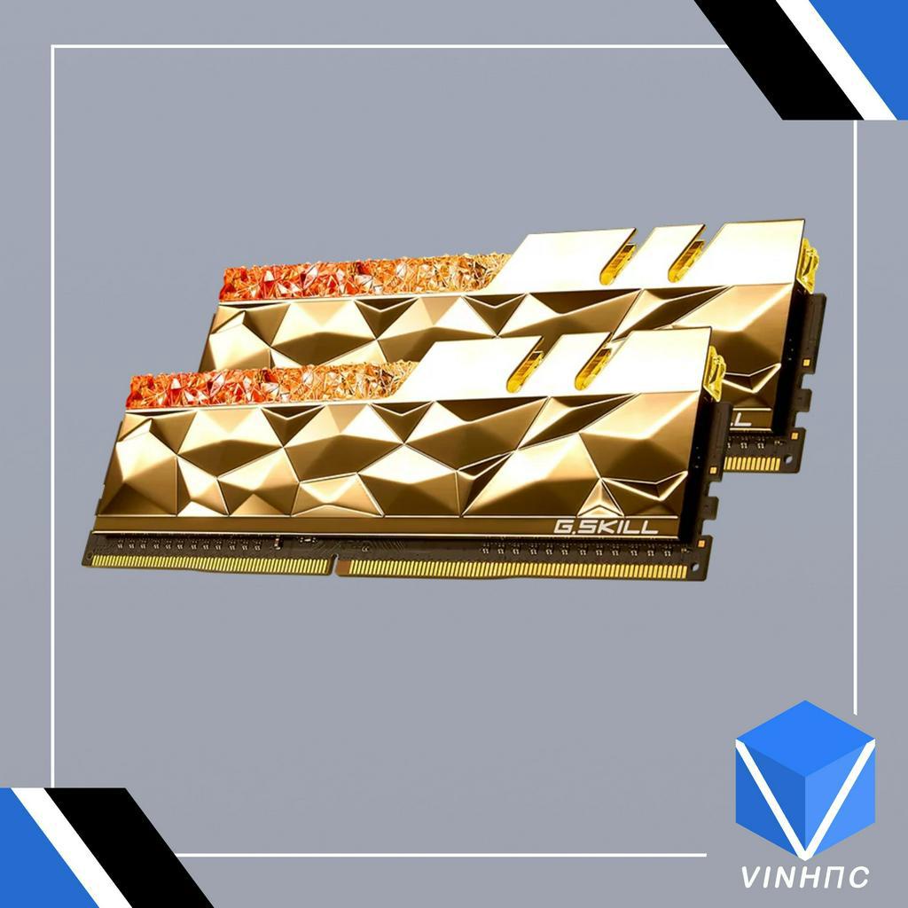 Ram G.SKILL Trident Z Royal ELITE Gold RGB 16GB 3600MHz DDR4  F4-3600C16D-16GTEGC