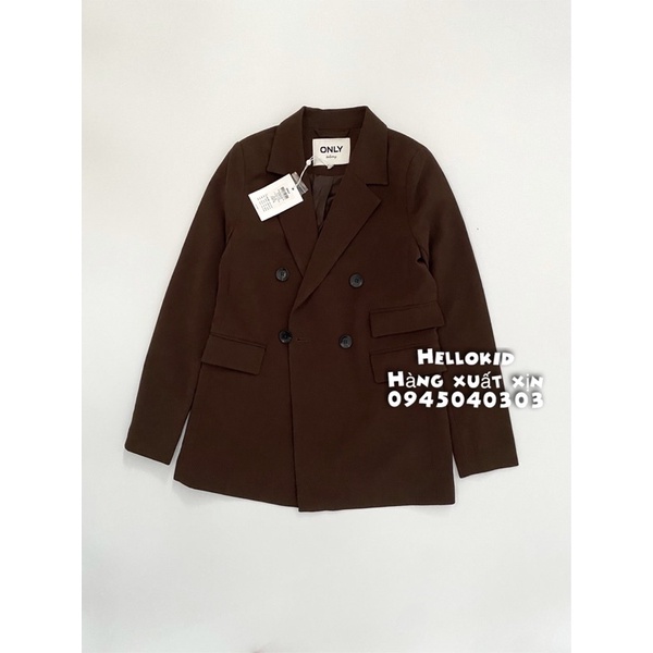 Áo Blazer 2 hàng cúc nữ