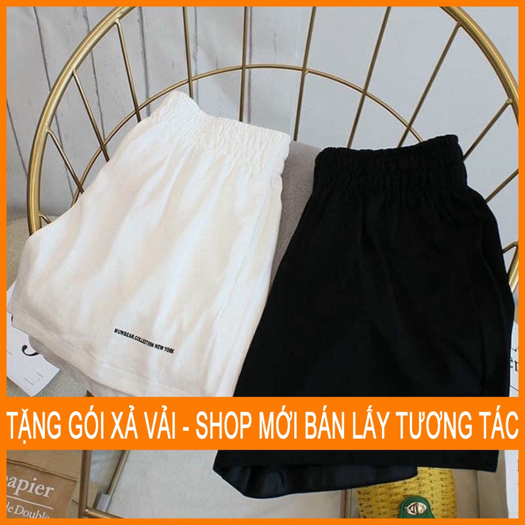 Quần đùi sport ulzzang - NEW YORK/ Quần thun cotton mềm mịn hot trend_moonunisex