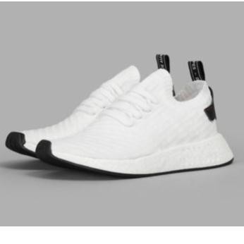 (SALE SỐC_ẢNH THẬT_FULL BOX) GIẦY THỂ THAO Sneaker NMD R2 WHITE BLACK * ࿋ོ༙ : ` : |