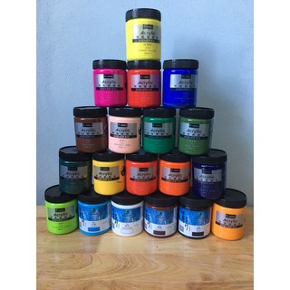 Màu Acrylic Marie’s chuyên dùng vẽ ngoài trời ( vàng)